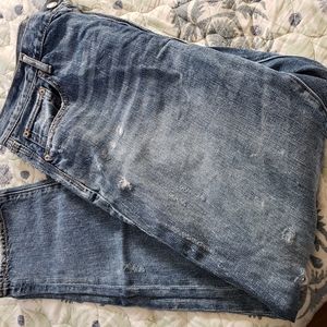Highrise girlfriend jeans